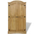 Maison Madeleine -  Wardrobe Mexican Pine Corona Range 2 Doors